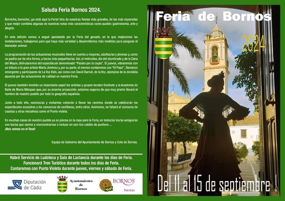 2024 Feria Bornos Programa